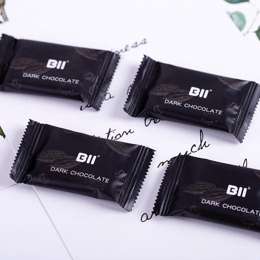 【多买多赠】健康膳食黑巧燃脂BII每日益生菌黑巧克力纯可可脂黑巧克力低糖高纤健身网红零食72%可可含量88%可可含量 商品图2