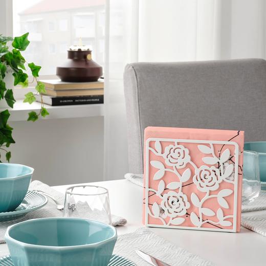 IKEA 宜家 VÅRFINT 沃尔芬特 餐巾纸 花 33x33 厘米 商品图3