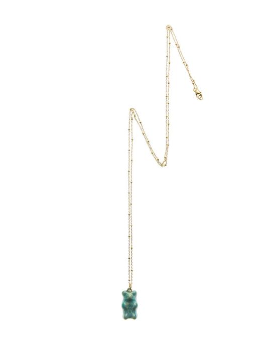 订购7周到｜Maggoosh-Gummy-Mint-薄荷味小熊 项链［希腊设计师］ 商品图1