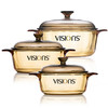 VSIONS康宁晶彩透明锅(三件套)(VS-22+VS-08+VS-12) 商品缩略图0