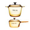【组合】康宁VISIONS 3.5L+1L晶彩透明锅2件套（ VS-35+VSP-1R） 商品缩略图0