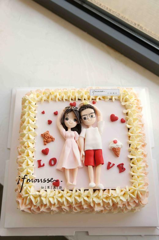 「翻糖」方形平面人物 带身体造型 商品图1