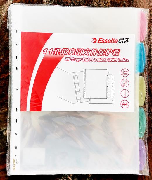 易达11孔10索引文件保护套76020 商品图6