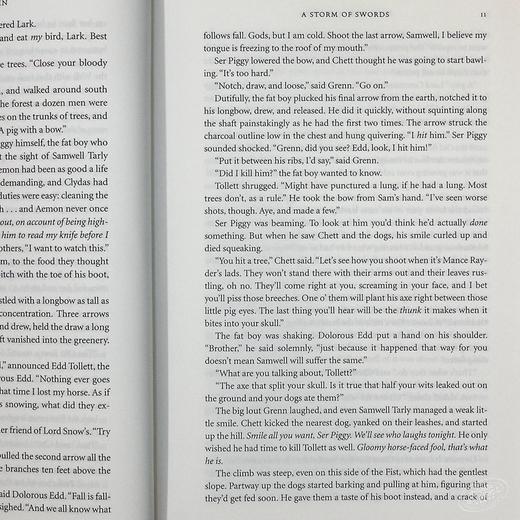 【中商原版】A Storm of Swords 英文原版 冰雨的风暴 冰与火之歌 George Martin 商品图7
