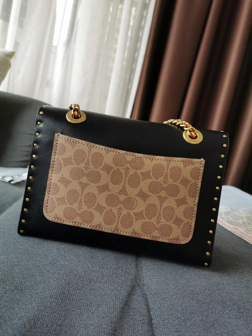 Coach蔻驰山茶花Parker26号-黑棕 商品图4
