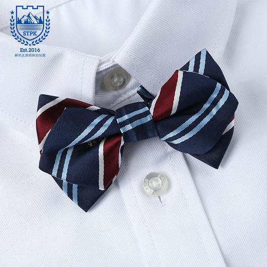 苏州太湖明珠幼儿园男孩长袖衬衫 商品图3