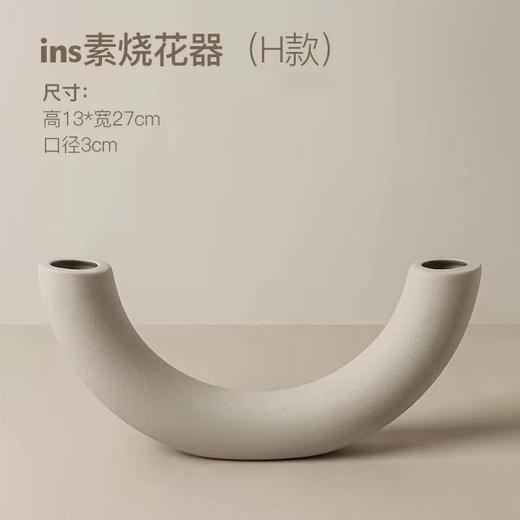 INS素烧花器 H款  · 艺术家居 商品图0