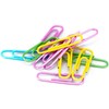 齐心回形针筒装彩色典别针防滑防脱亮彩曲别针29mm120枚/筒文具B3509 商品缩略图4