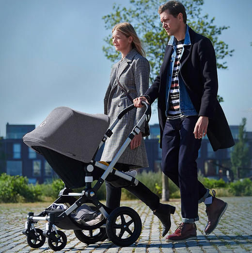 荷兰 Bugaboo Cameleon3 plus  高景观正反向可坐躺婴儿推车 避震可折叠 商品图0