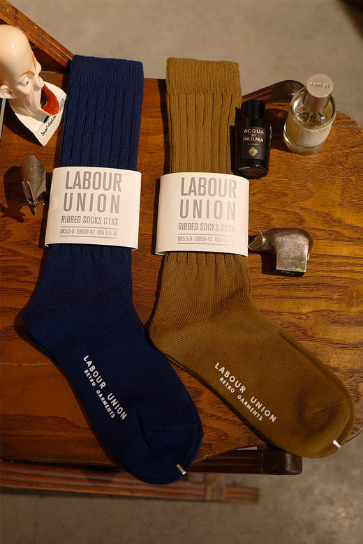 古着康正Labour union/经典百搭长袜 商品图2