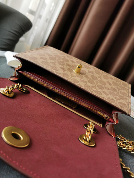 Coach蔻驰山茶花Parker26号-棕色 商品图7