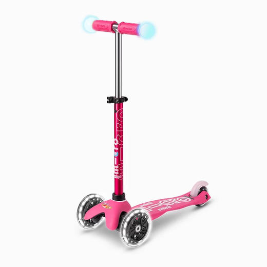 【下架不用】瑞士 m-cro迈古迷你豪华版魔力滑板车LED闪光轮  2-5岁男童女孩公主款滑滑车-【玩具】 商品图11