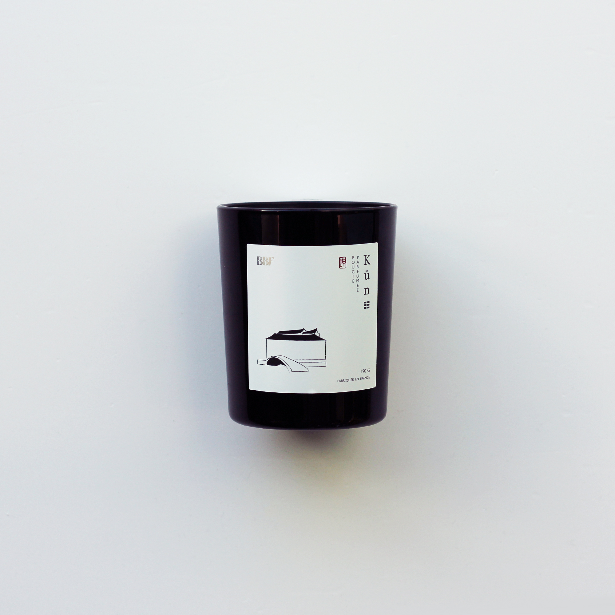 BBF | 易 · 香氛蜡烛 - 坤（白玫瑰）