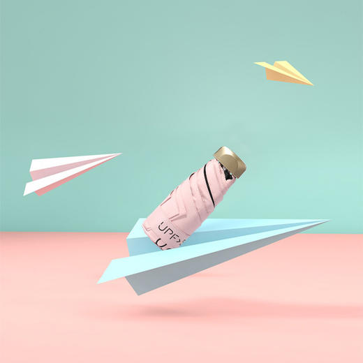 现货【超级迷你“口袋伞”】迷你晴雨伞 超小便携 抗风防水 遮阳伞 防晒UPF50+ 多层隔热 轻巧结实 时尚个性 多色可选 太阳伞 雨伞 商品图3