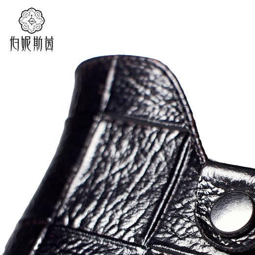 100%皮红色高帮皮鞋 3X6711 商品图4