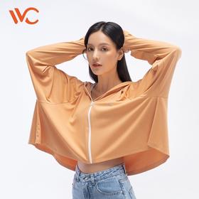 现货~正版授权韩国VVC防晒衣披肩女防紫外线时尚出游骑车户外遮阳外套护脸防晒服（833）