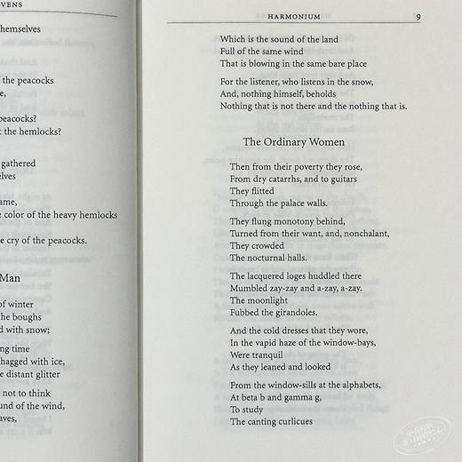 【中商原版】史蒂文斯诗集 普利策诗歌奖 英文原版 Wallace Stevens Collected Poems 商品图4