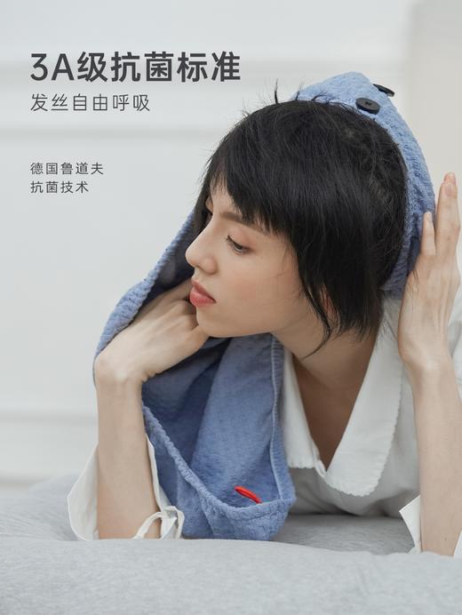 三利欧阳娜娜干发帽女吸水速干浴帽干发巾擦头发毛巾洗包头巾 商品图1