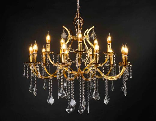 15头光芒四射水晶灯【运费自理】 商品图0