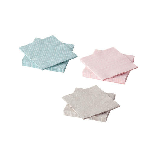 IKEA 宜家 KEJSERLIG 歇西里 餐巾纸 多色 33x33 厘米 商品图0