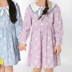 以纯梭织中长裙