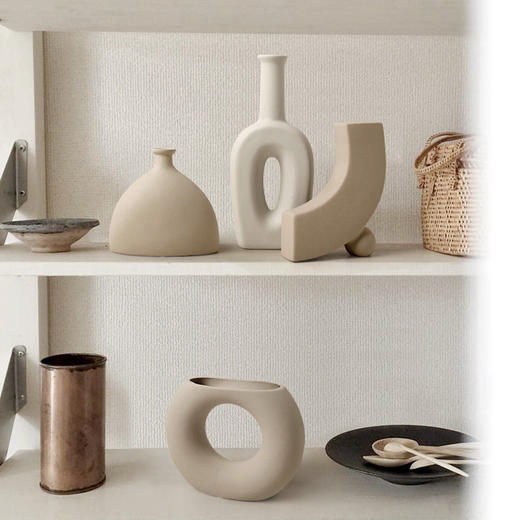 INS素烧花器 G款  · 艺术家居 商品图1