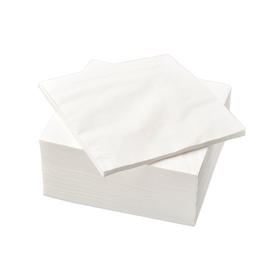 IKEA 宜家 FANTASTISK 范塔思 餐巾纸 白色 40x40 厘米