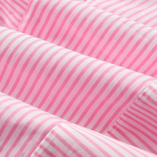 【纯棉条纹连衣裙】21夏女童Polo领短袖连衣裙甜美蝴蝶结条纹裙子 商品图6