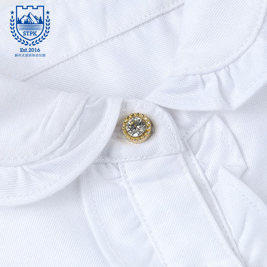 苏州太湖明珠幼儿园女孩长袖衬衫 商品图4