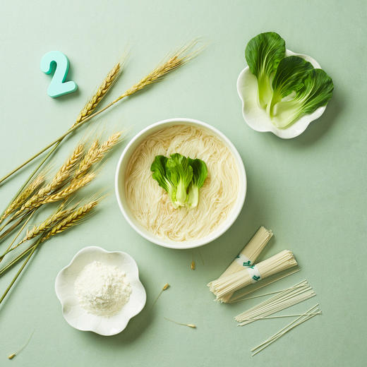 英氏2阶婴幼儿营养面条（经典原味/西兰花香菇）（200g/10袋） 多乐能系列 商品图2