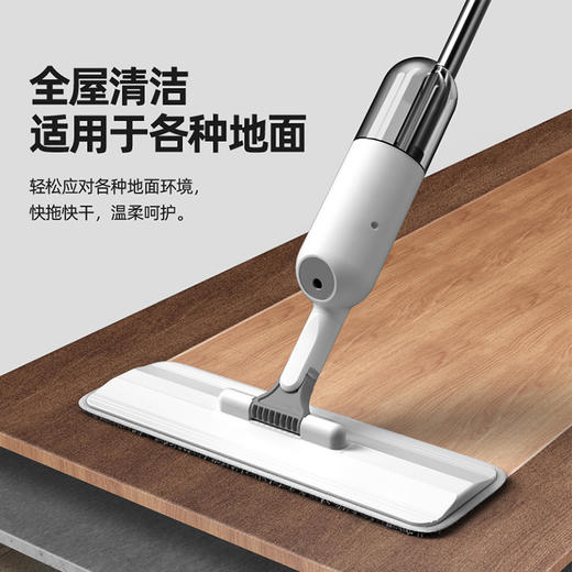 新款免手洗平板拖把  网易严选同款喷雾拖把 商品图8