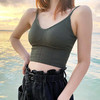 【买1送1，性感露脐，大U美背】一体式bra吊带背心 无钢圈不紧勒 提胸剪裁 宽腹收边显瘦 柔软舒适 外搭内穿都可以~ 商品缩略图6