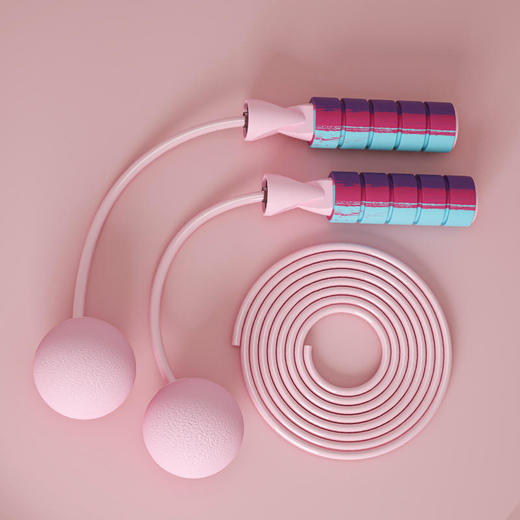 【一绳两用】多功能计数，两用跳绳智能芯片，精钢轴承，卡路里记录轻松暴汗 商品图5