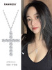 Rawness/契健 锁骨链 纯银满钻十字 商品缩略图1