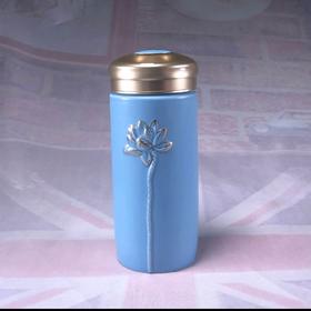 乾唐轩清心福莲随身杯双层大内胆300ml（颜色随机）（仅供济南市区）（仅供济南市区）