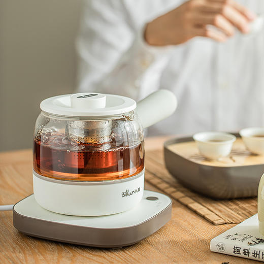 【小程序】小熊煮茶器 家用电茶炉茶壶蒸汽煮茶壶蒸茶器小型办公室泡茶壶茶具ZCQ-A05S1 商品图7