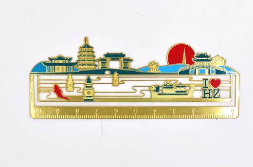 杭州西湖西子湖畔书签尺-杭 商品图0