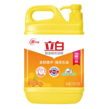 【3.18团购】立白洗洁精 1.12kg 金桔精华 强效去油 商品图0