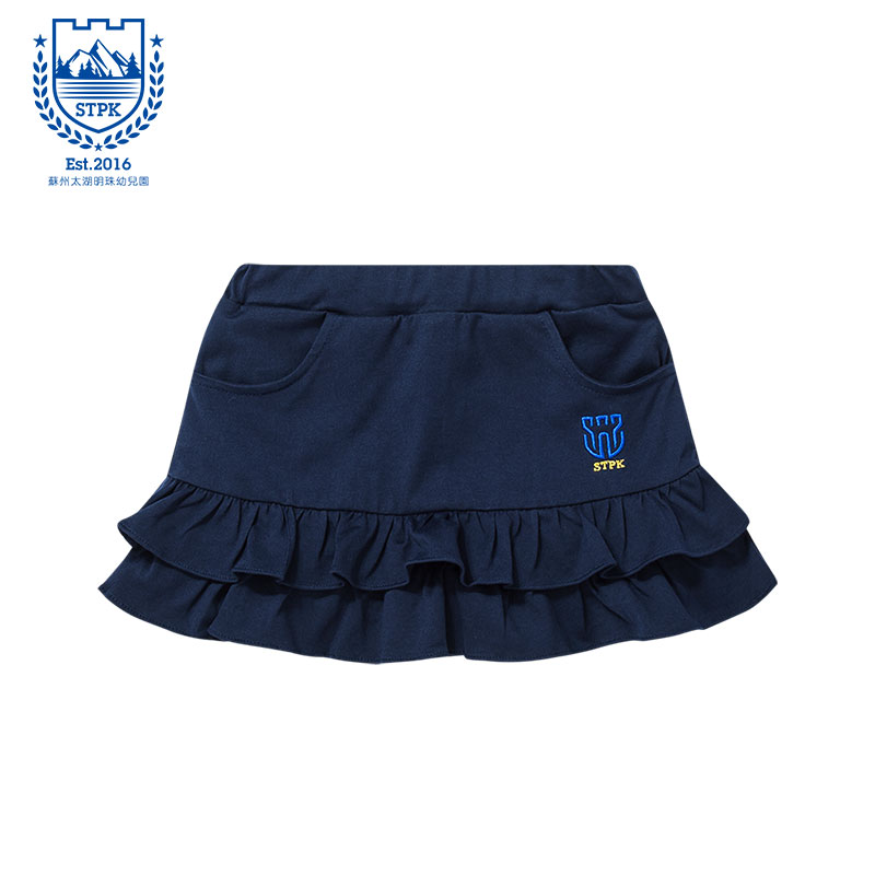 苏州太湖明珠幼儿园女孩运动短裙
