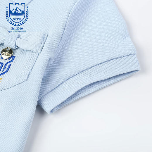 苏州太湖明珠幼儿园女孩短袖POLO T恤衫 商品图5