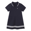 【纯棉Polo领连衣裙】童装21春夏新品中长款短袖连衣裙 商品缩略图6