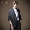 PINLI品立男装宽松七分袖小西装西服外套B203106331 商品缩略图7