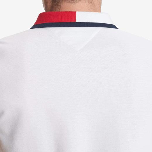 微标衣领 珠地网眼棉 短袖POLO衫 T-1016 商品图3