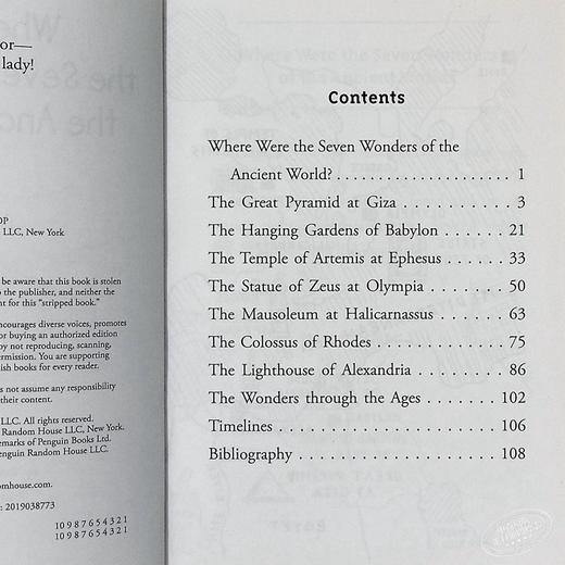 【中商原版】Where Were the Seven Wonders of the Ancient World 哪里是世界七大奇迹 Where Were系列 英文原版17-12岁 商品图3