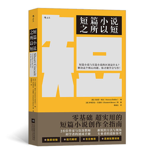  短篇小说之所以短 为你拆解创作短篇小说 微小说 短故事的所有方法与技巧  语言文学 写作小说书籍 商品图0