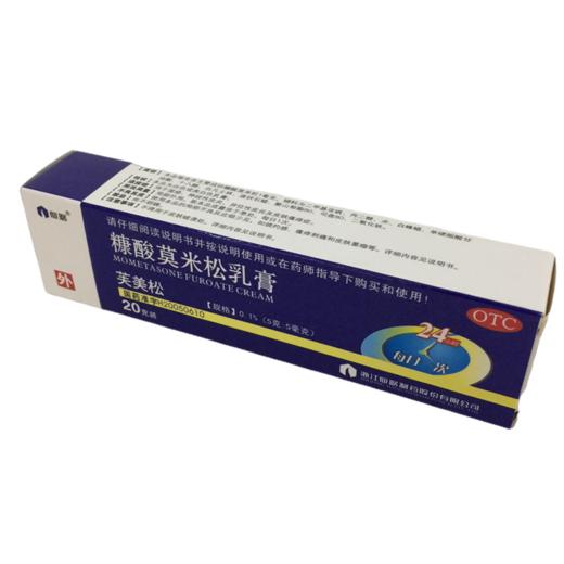 KJ 芙美松(糠酸莫米松乳膏)0.1%(5g:5mg)*20g/支 商品图0