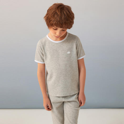 【舒适透气家居服套装】童装短袖五分裤套装男童2021夏新款家居服 商品图3