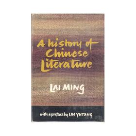 A History of Chinese Literature/中国文学史