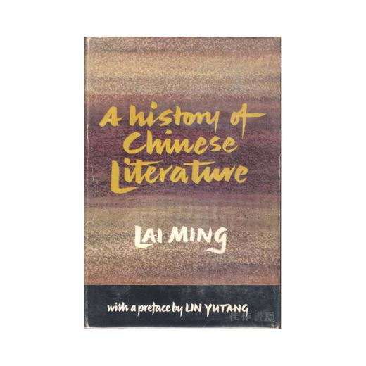 A History of Chinese Literature/中国文学史 商品图0