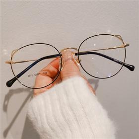 猫耳朵 可爱造型 框架眼镜